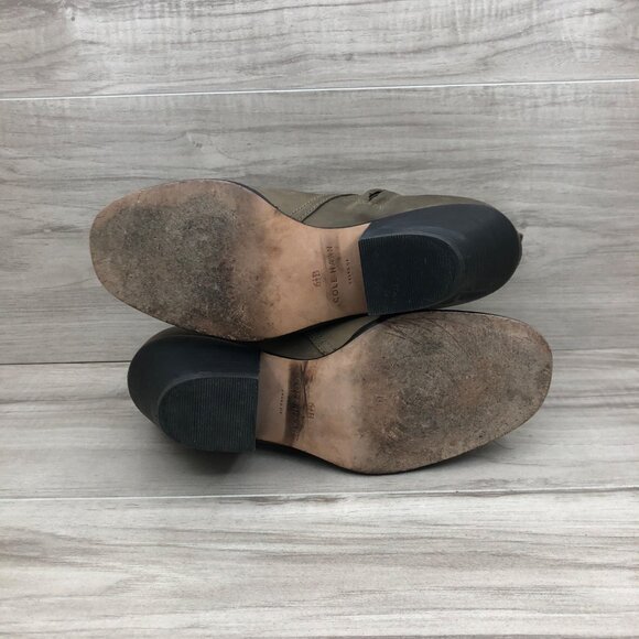 Cole Haan Ankle Boots Women's 6.5B Chesney Taupe Leather Side Zip Booties - Picture 11 of 11